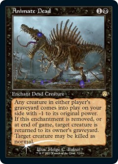 Animate Dead Judge Rewards Promo 2022 Retroframe